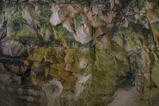 Multi-colored natural stone texture. Abstract background