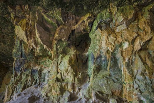 Multi-colored natural stone texture. Abstract background