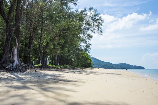 Coast of Sirinat National Park. Sunny day 21 December 2018.
