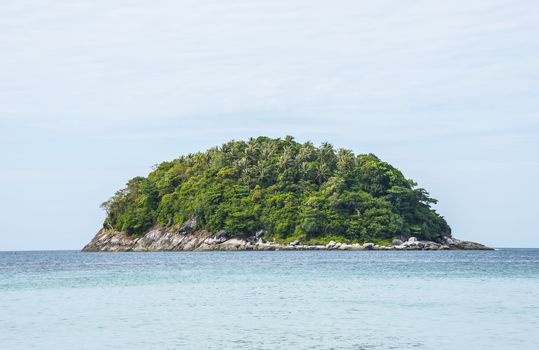 The landscape of the island of Phuket Thailand. Day 20 December 2018.