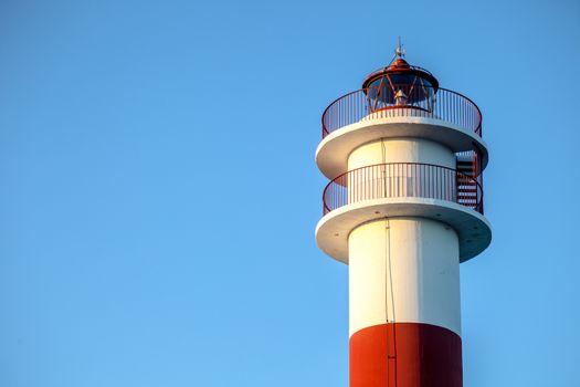 New lighthouse in Rota, Cadiz, Spain