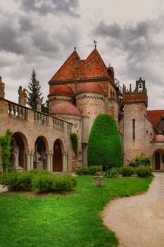 Fragment of the Castle in Szekesfehervar, Hungary