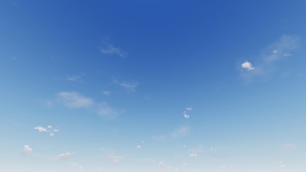 Cloudy blue sky abstract background, blue sky background with tiny clouds, 3d rendering

