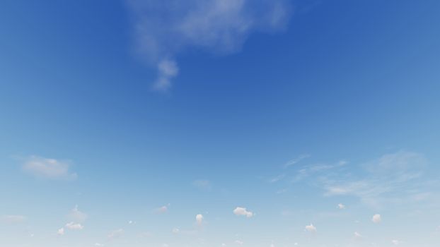 Cloudy blue sky abstract background, blue sky background with tiny clouds, 3d rendering

