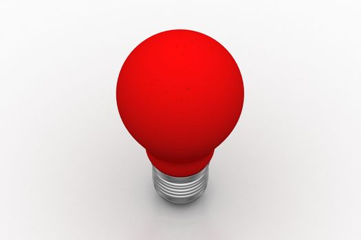 Red light bulb