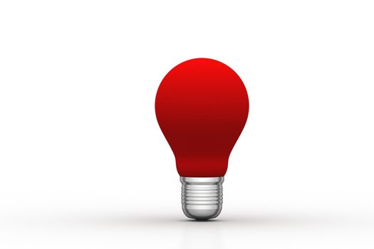 Red light bulb