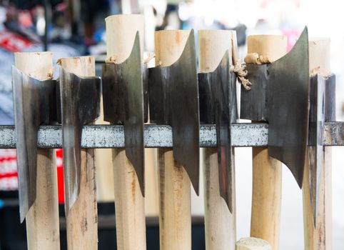 iron axes.hand-made axes in various sizes