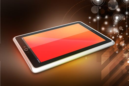 Touch screen tablet computer