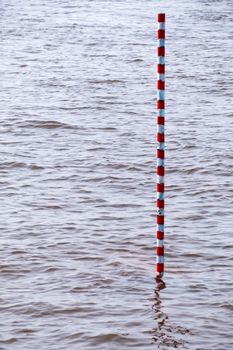 Flood on the Amur river near the city of Khabarovsk. The level of the Amur river at around 494 centimeters.