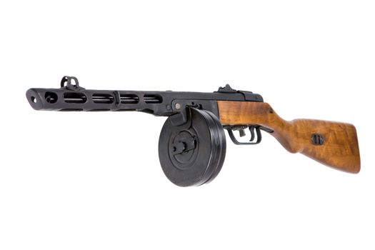 Old Russian machine gun by Shpagin