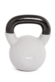 Kettlebell isolated on a white background.