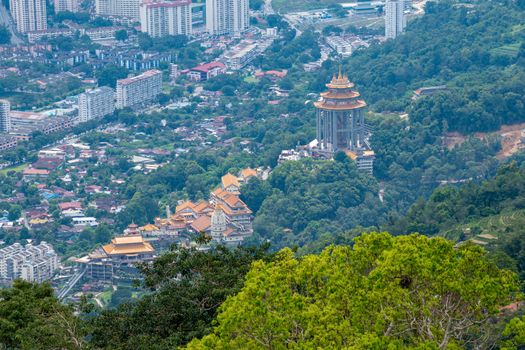 Kek Lok Temple seen from Penang Hill