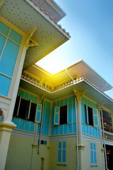 Traditional Thai houses are rare.