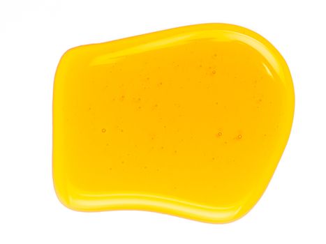 Honey drop background. Abstract pattern from honey drop. Isolated on white with clipping path. Can use for design. Copy space for text.