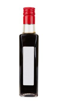 soy sauce isolated on a white background