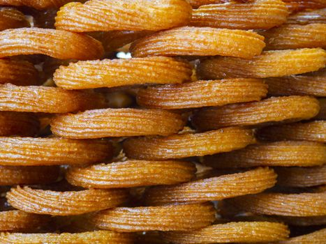 ring dessert. One of the most popular Turkish street delicacies.