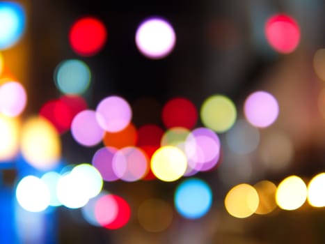 colorful bokeh effect. background out of focus