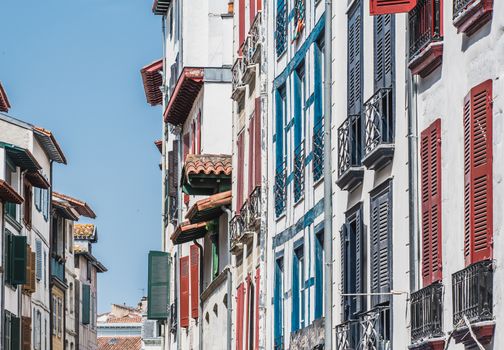 Historical and cultural city center of Bayonne, Pyrenees, France