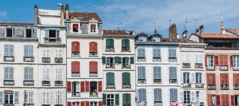 Historical and cultural city center of Bayonne, Pyrenees, France