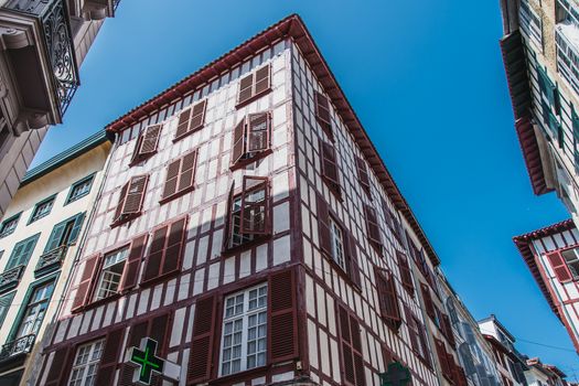 Historical and cultural city center of Bayonne, Pyrenees, France