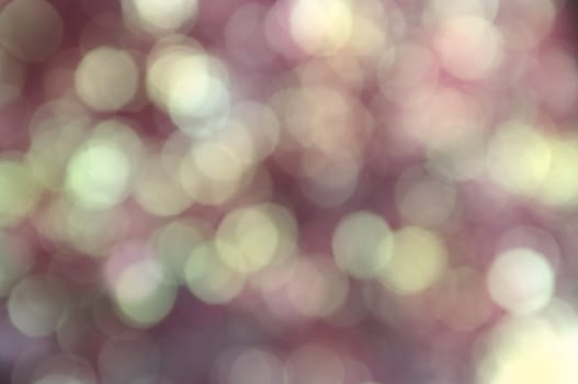 Abstract circular bokeh nature background of light . Blur background