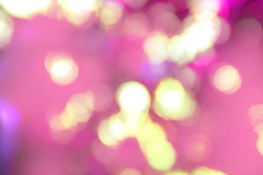 Abstract circular bokeh nature background of light . Blur background