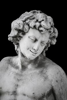 Sculptural portrait of an ancient hero