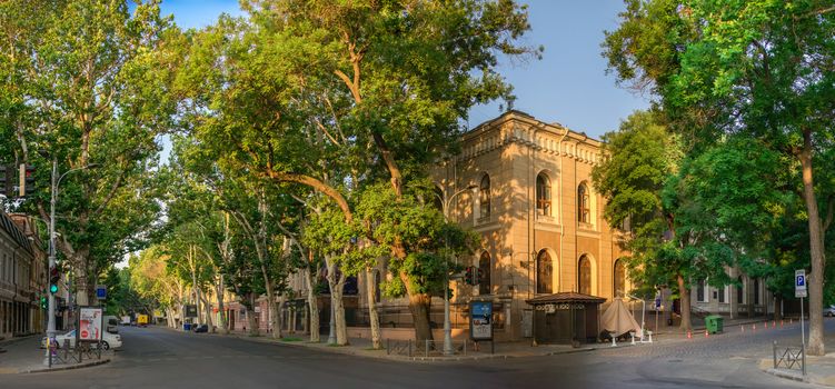 Odessa, Ukraine - 06.19.2019. Synagogue and Jewish community of Tikva in Odessa, Ukraine