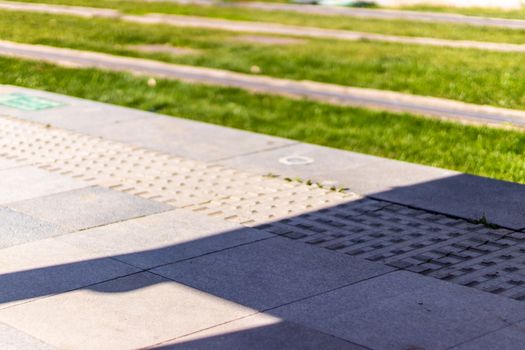 a shoot from a tram station pavements. photo has taken from izmir/turkey.