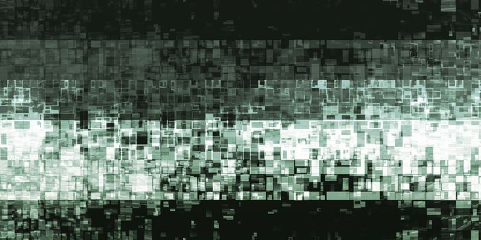 Blockchain Technology Data Concept As A Background