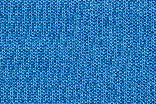 Texture of blue shirt fabric. Concept of clothes or fashion.