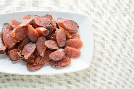 Chinese sausage, is a generic term referring to the many different types of sausages origin in China. There are different kinds ranging from those made using fresh pork, pig livers and duck livers.