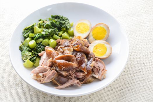 Braised Pork Leg, a one pot comfort dish