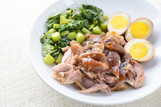 Braised Pork Leg, a one pot comfort dish