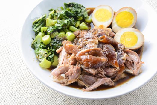 Braised Pork Leg, a one pot comfort dish