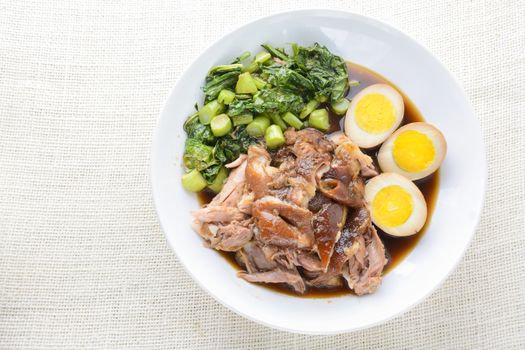 Braised Pork Leg, a one pot comfort dish