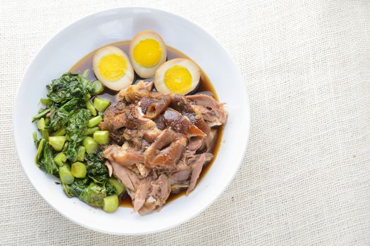 Braised Pork Leg, a one pot comfort dish