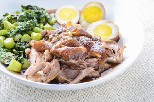 Braised Pork Leg, a one pot comfort dish