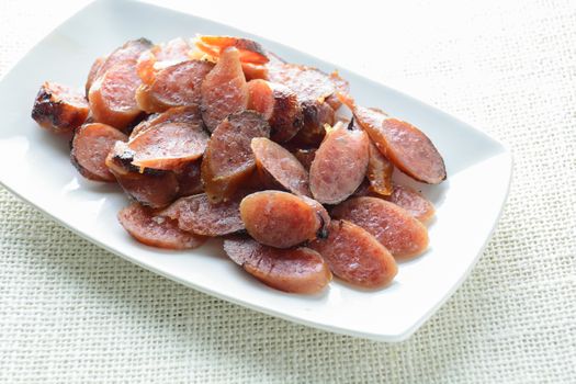 Chinese sausage, is a generic term referring to the many different types of sausages origin in China. There are different kinds ranging from those made using fresh pork, pig livers and duck livers.