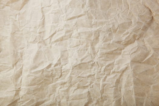 Close-Up Of Old Brown Paper Texture