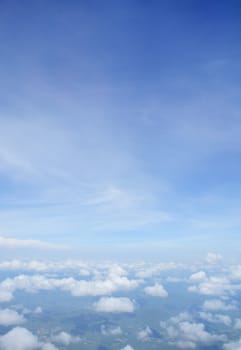 Blue sky with clouds, sky with cloudy
