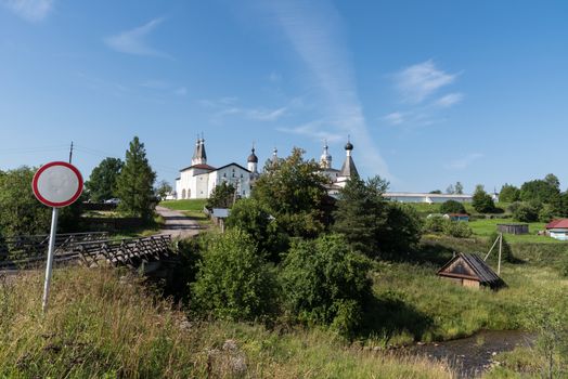 Ferapontov Belozersky monastery. Monastery of the Russian Orthodox
Church. Russian landmark. World Heritage. 
Vologda Region. Russia