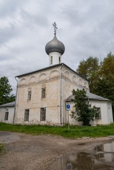 Vologda, Russia - July 28, 2019: Church of Elijah the Prophet in Kamenya, Ilyinsky parish. Vologda, Russia