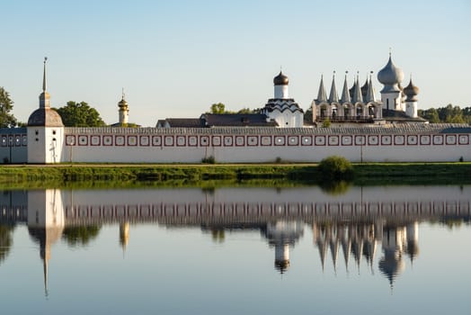 Tikhvin Assumption (Bogorodichny Uspensky)  Monastery in Tikhvin. Leningrad region. Russia