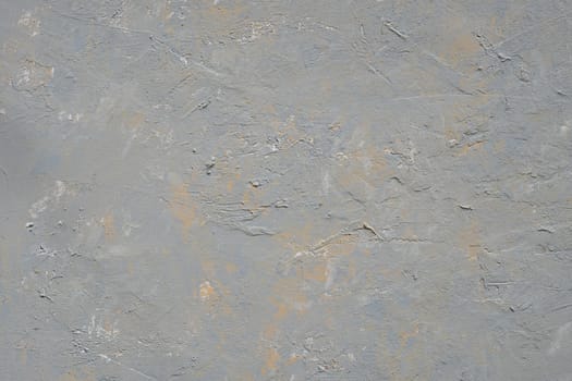 Close up texture of grey color painting on cement wall.