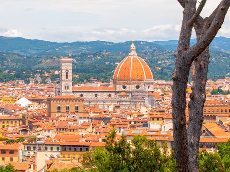 Santa Maria del Fiore - Cathedral in Florence, Tuscany, Italy.