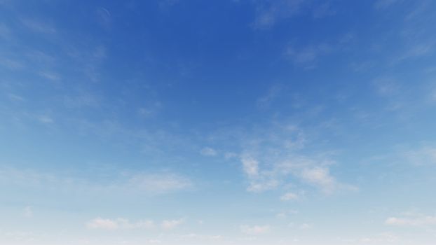 Cloudy blue sky abstract background, blue sky background with tiny clouds, 3d rendering

