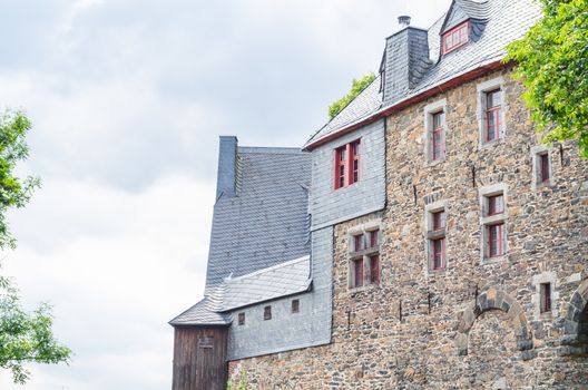 Old defense tower of a historic fortress