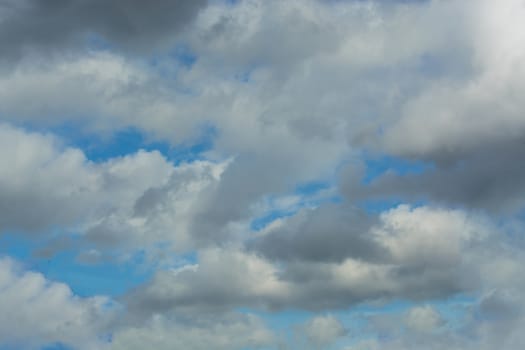 Abstract sky background / blurred texture spring sky, clouds landscape wallpaper 