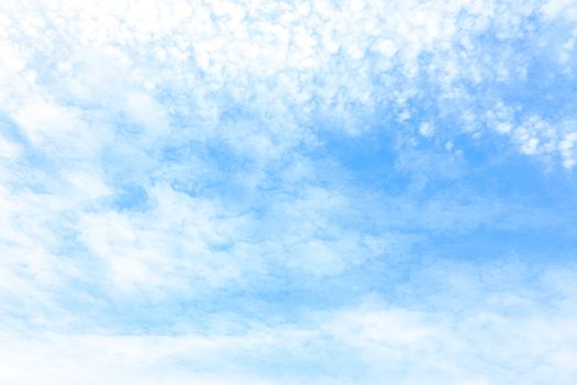 The sky in sunny summer weather, a cloudy background